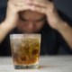 man going through alcohol withdrawal